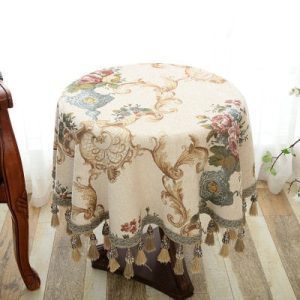 nappe ronde élégante