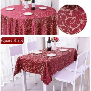 nappe rectangulaire de table grande taille