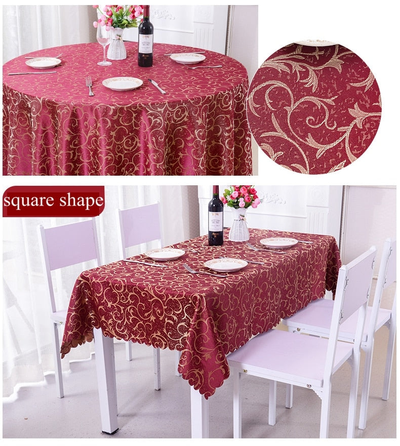 nappe rectangulaire de table grande taille