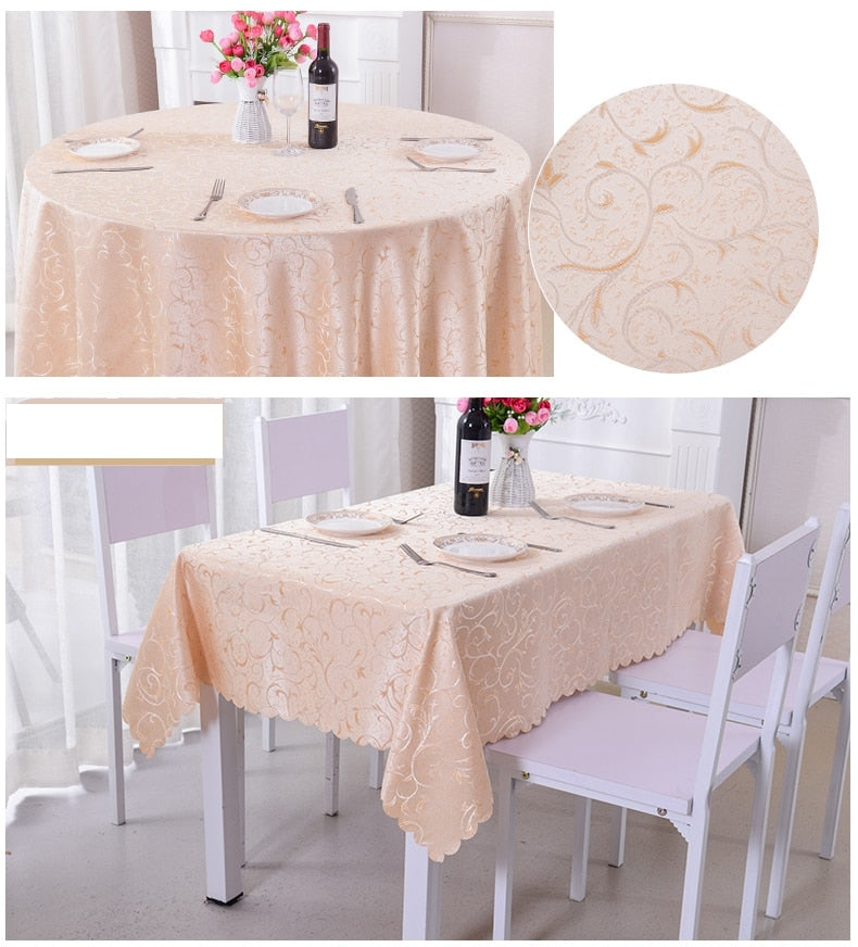 nappe rectangulaire polyester élégante