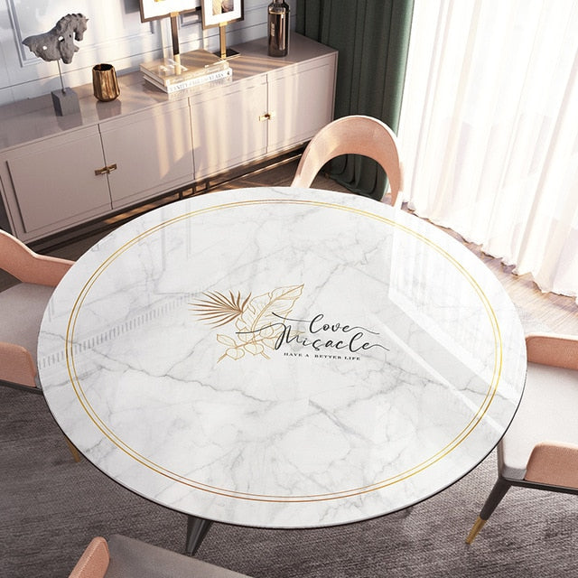 nappe ronde anti-tache