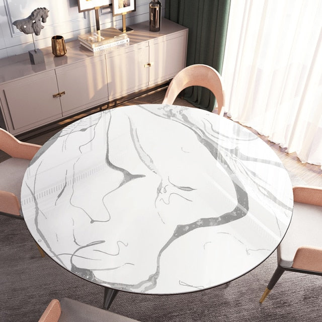 nappe ronde anti tache