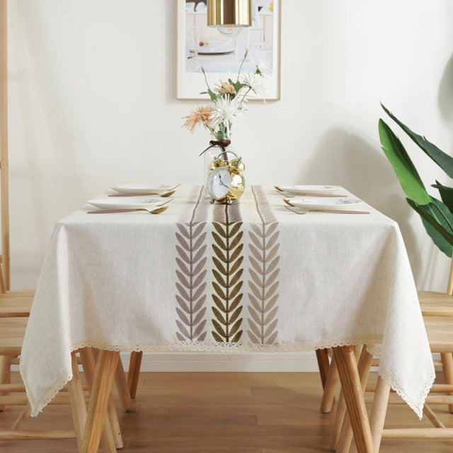 nappe en lin élégante