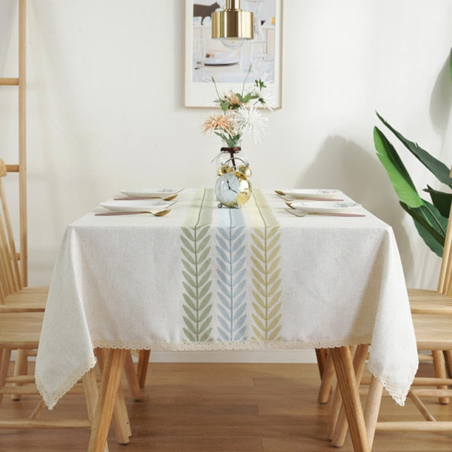 nappe en coton enduit