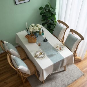 nappe rectangulaire lin élégante