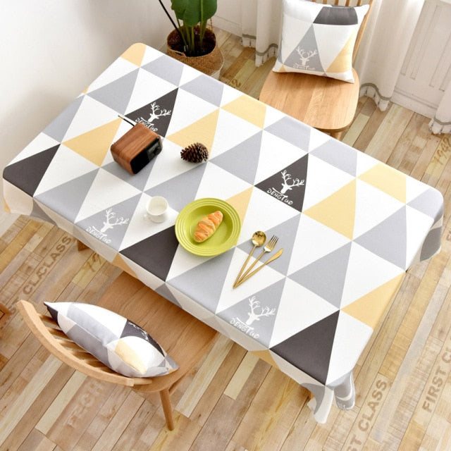 grande nappe rectangulaire noël