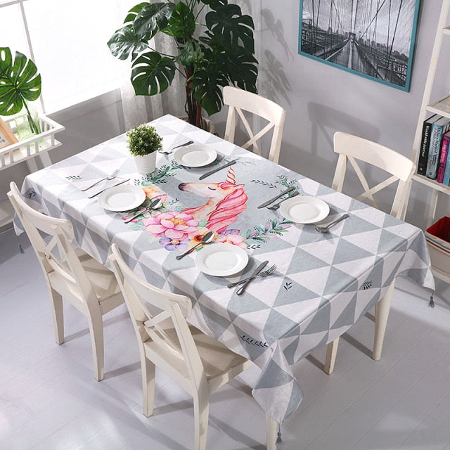 dîner chic avec nappe Ma jolie nappe