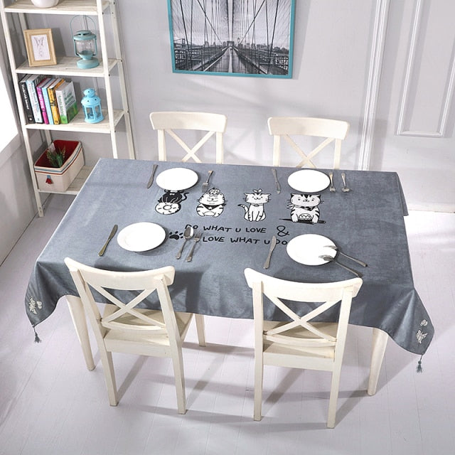 apparence soignée de la nappe