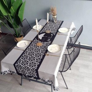 nappe rectangulaire coton polyester