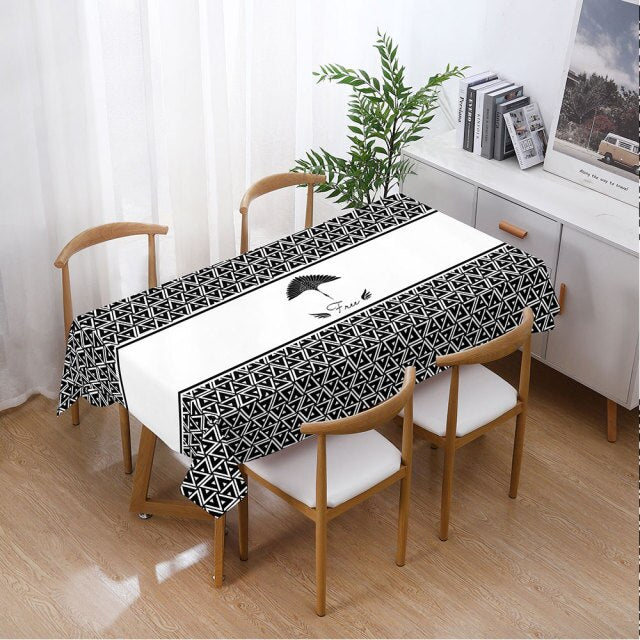 nappe en tissu rectangulaire