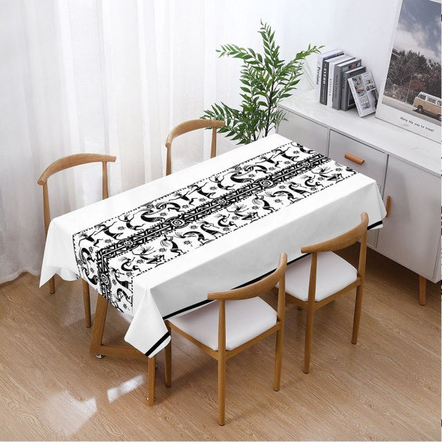 nappe exterieur rectangulaire coton polyester