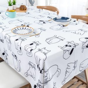 nappe cirée élégante