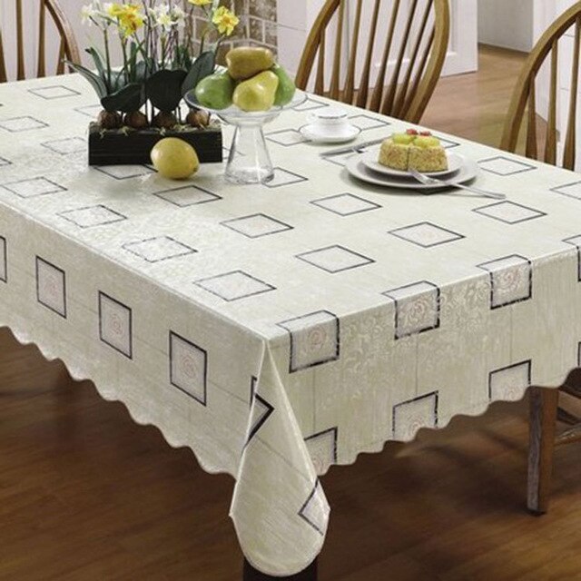 nappe anti tache motif carrée