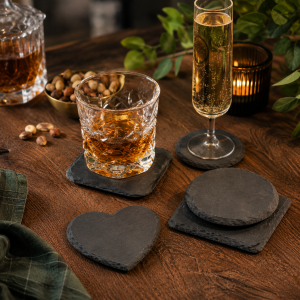 Dessous de verre en ardoise
