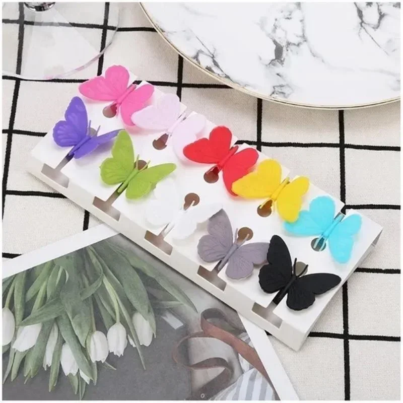 Marqueur de verre en silicone papillon – Image 3
