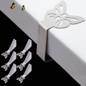 Pince nappe acier inoxydable papillon