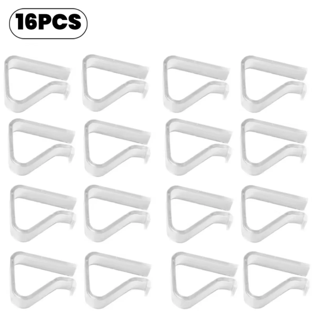 Pince nappe en plastique transparent – Image 4