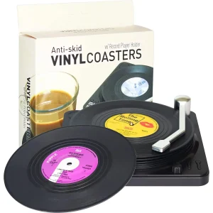 Dessous de verre vinyle retro